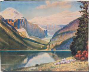 Lake Louise by R Atkinson Fox
